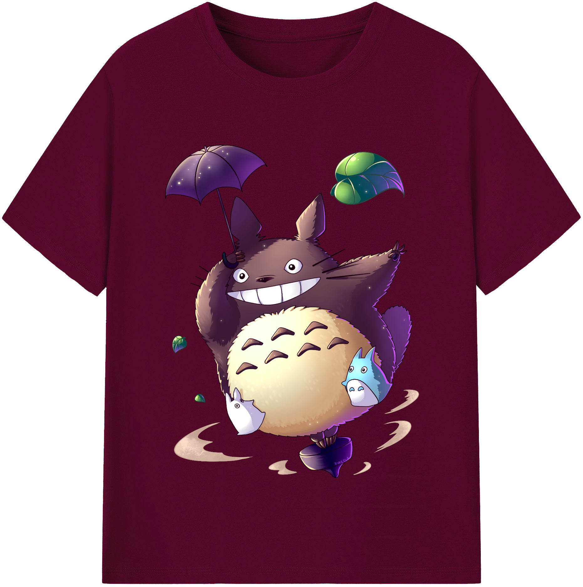 （画像用） となりのトトロ 草壁メイ 草壁サツキ My Neighbor Totoro Satsuki Kusakabe Mei Kusakabe レディースカジュアルプリントTシャツ（綿100％）